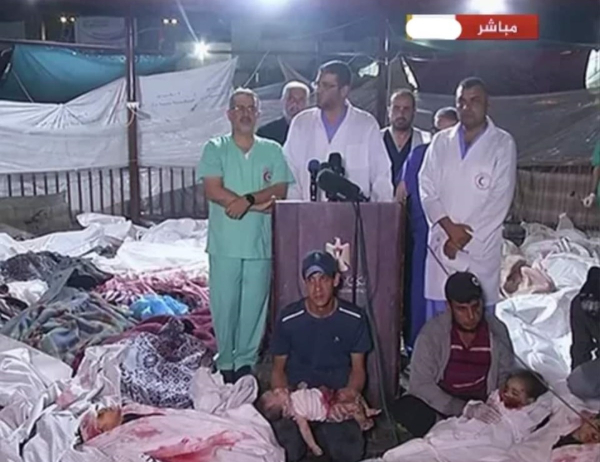 Το χειρότερο έγκλημα πολέμου ο βομβαρδισμός του νοσοκομείου της Γαζας - Στην άβυσσο η Μέση Ανατολή
