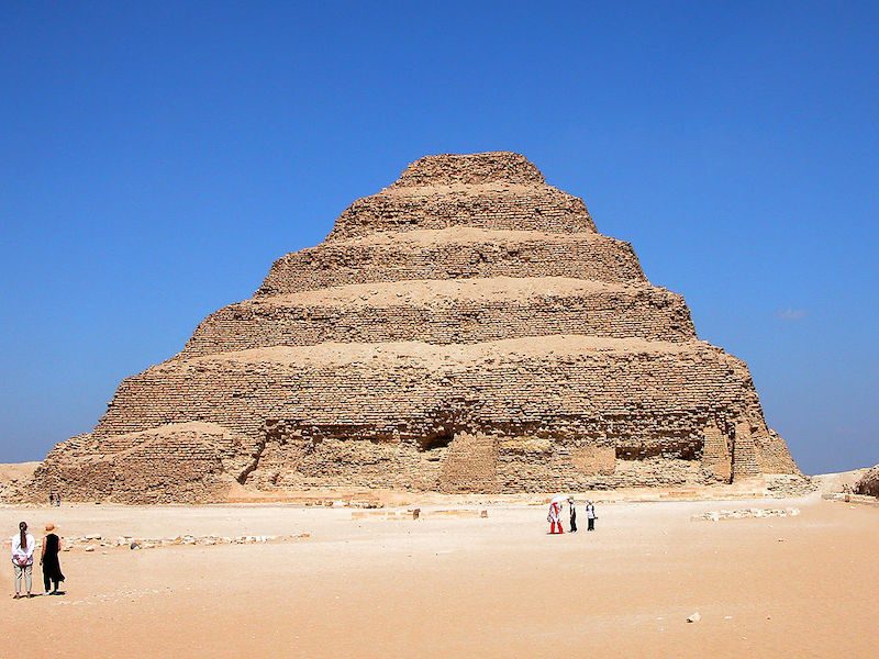 Πυραμίδα, Πυραμίδα Ζοζέρ, Αίγυπτος
