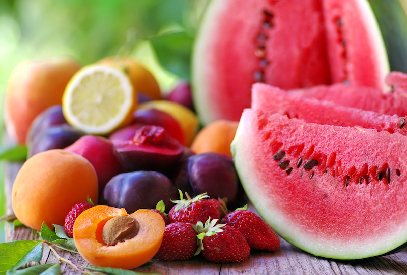 Φρούτα, Καλοκαίρι, Καύσωνας, Διατροφή