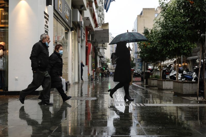 κακοκαιρία Αθήνα, καταιγίδα, κλειστοί δρόμοι