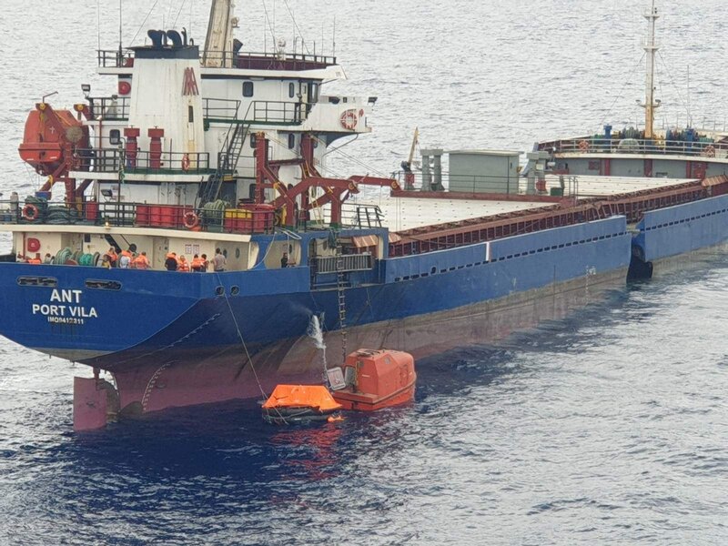 Χιος, Λιμενικο, Φορτηγα πλοια, συγκρουση πλοιων