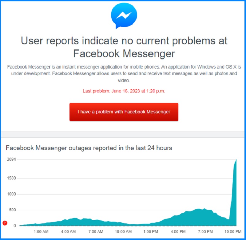 messenger down, φωτογραφιες, προβλημα