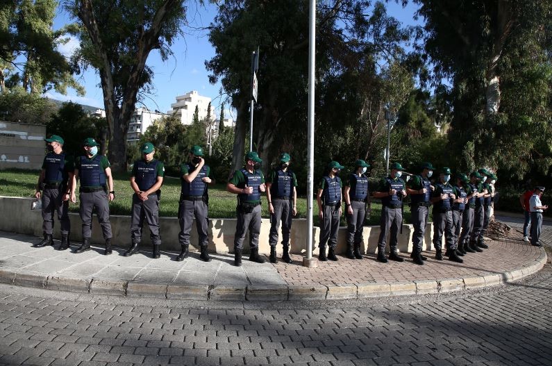 Ζωγράφου, πανεπιστημιακή αστυνομία, φοιτητές, συγκέντρωση διαμαρτυρίας