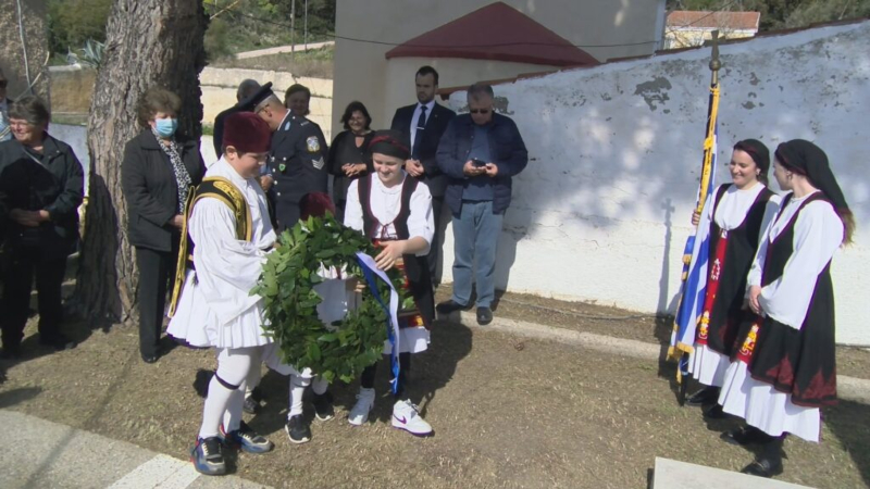 Παρέλαση στην Ερεικούσα για την 25η Μαρτίου