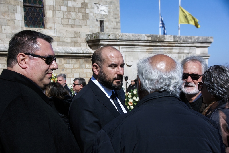 Κηδεία Νεκτάριου Σαντορινιού - Τζανακόπουλος