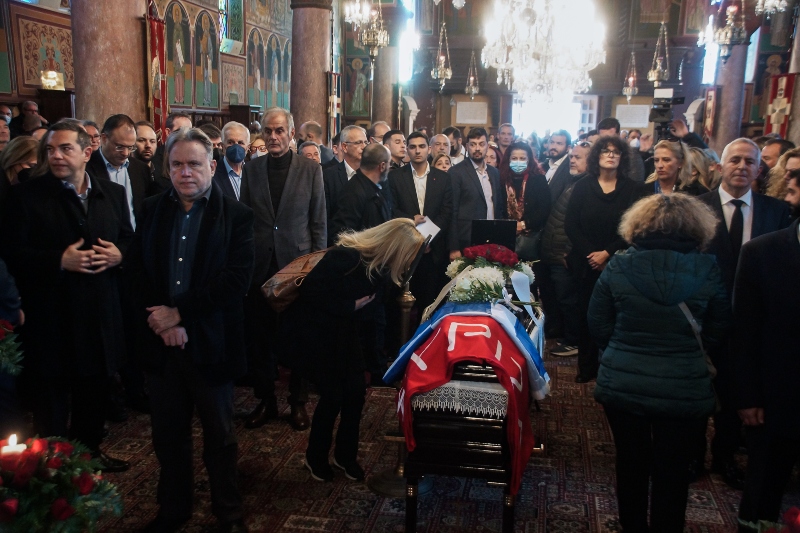 Κηδεία Νεκτάριου Σαντορινιού
