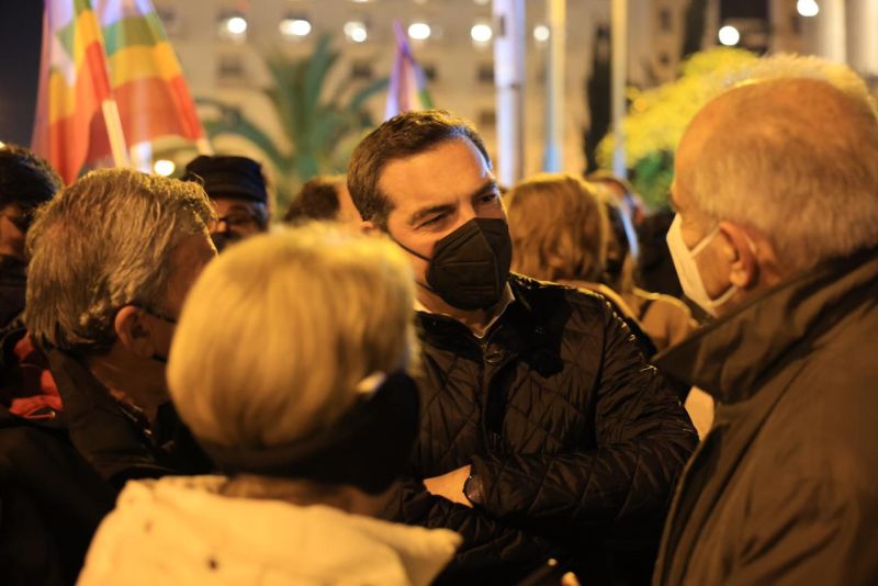 Τσίπρας συναυλία ειρήνης Προπύλαια