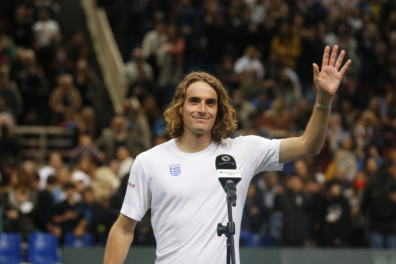 Τσιτσιπας, Τενις, ΟΑΚΑ, Davis Cup