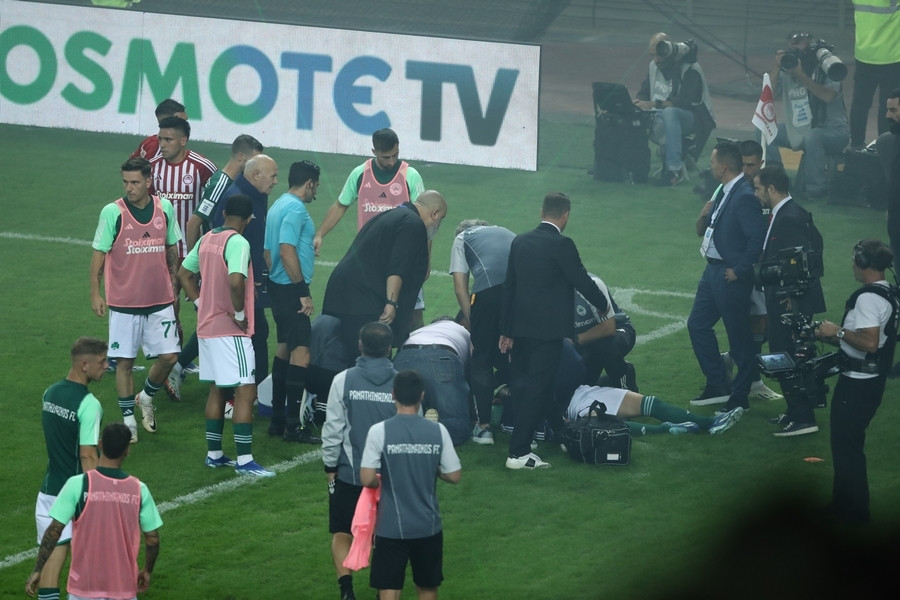 Παράταση αγωνίας στο ντέρμπι - Ο Χουανκάρ στο νοσοκομείο χτυπημένος από κροτίδα 4 ντερμπι ολυμπιακος παναθηναικος χουανκαρ