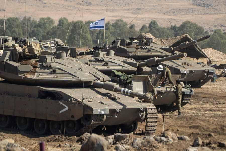 επιθεση ισραηλ, γαζα, αρματα, τανκσ