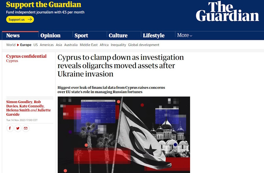 Guardian, Κύπρος, Κατεχόμενα, Ψευδοκράτος