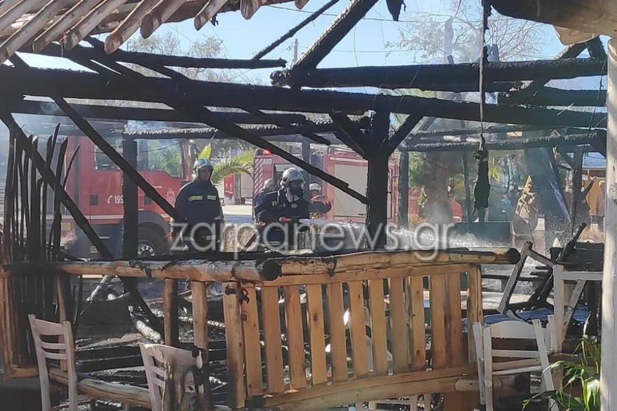φωτια πυρκαγια μαραθι χανια 
