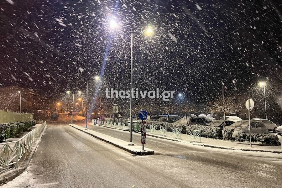 Κακοκαιρία, Καιρός, Χιόνια, Θεσσαλονίκη
