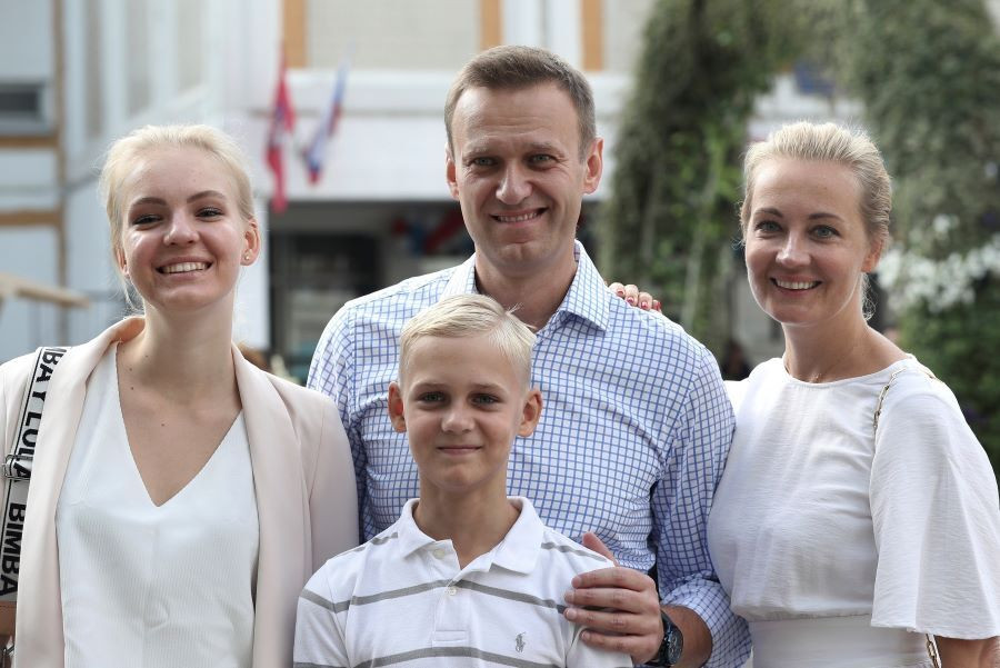 Navalny wife, παιδια ναβαλνι, οικογενεια
