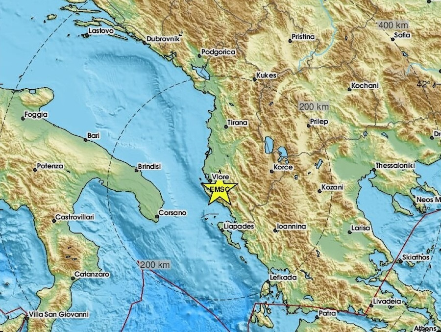Σεισμός, Σεισμός Τώρα, Σεισμός Αλβανία, Αλβανία