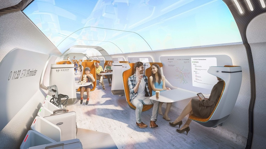 Τρένο, Hyperloop, Ολλανδία