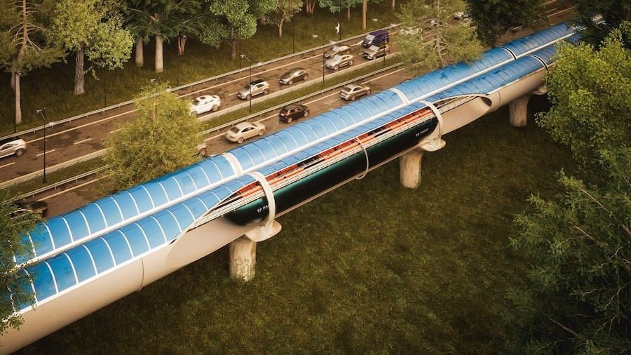 Τρένο, Hyperloop, Ολλανδία
