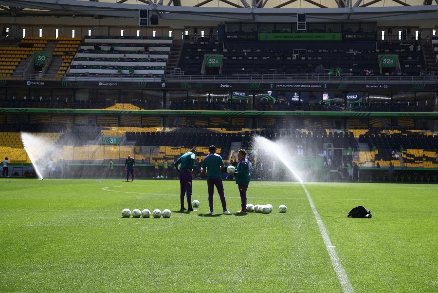 Τελικός Conference League: «Λίφτινγκ» στην OPAP Arena - Άλλαξε όνομα, μπήκαν τα εμβλήματα Ολυμπιακού 7 opap_arena_conference_8_3d073.jpg