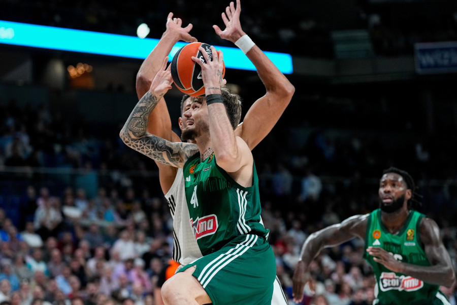 Ρεάλ Μαδρίτης - Παναθηναϊκός 90-86: Πάλεψε, αλλά δεν μπόρεσε να κερδίσει και τις «ανορθογραφίες» του 5 6343964_d9f34.jpg