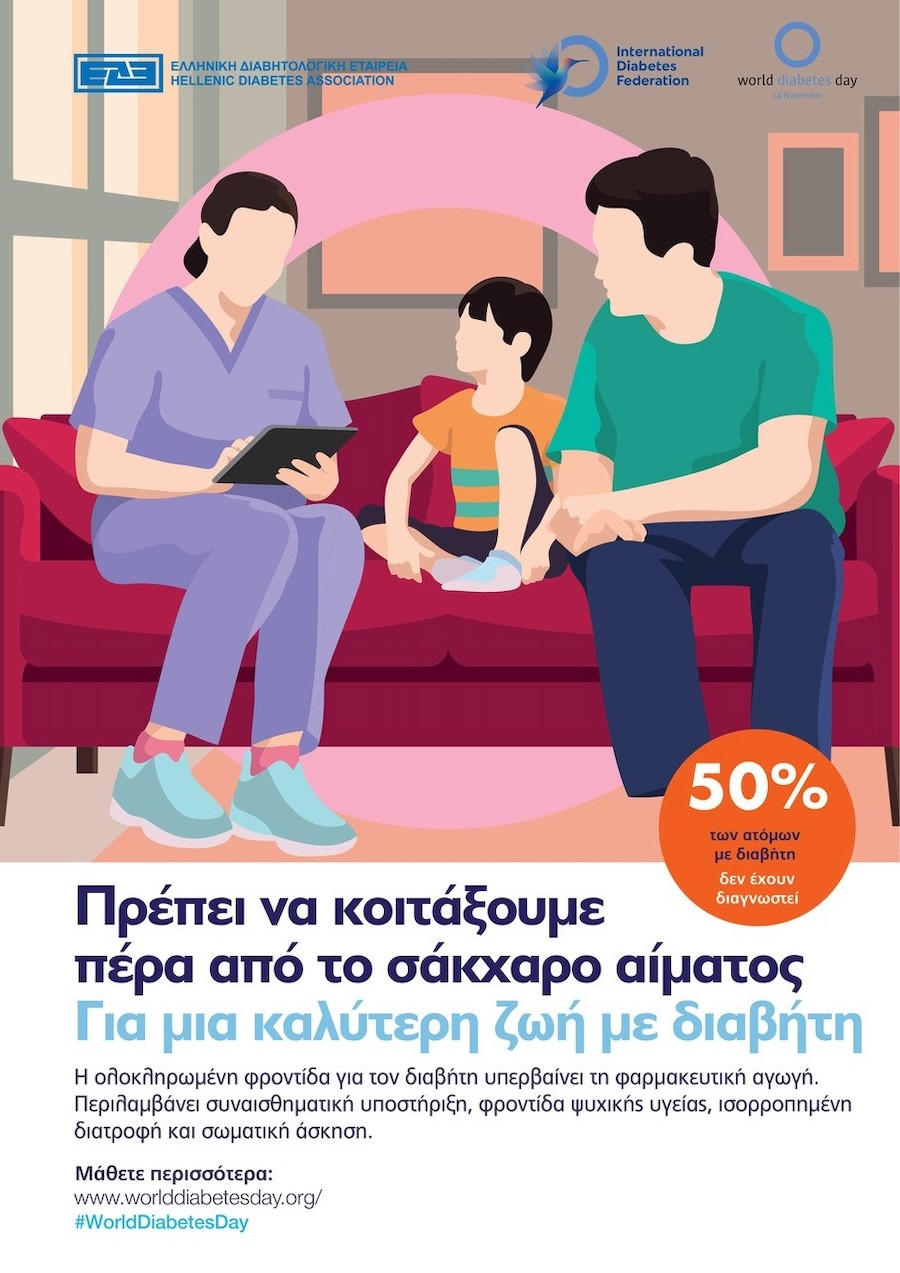 Παγκόσμια Ημέρα Διαβήτη: Το 12% του παγκόσμιου πληθυσμού έχει τη νόσο