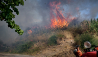 Λακωνία: Φωτιά τώρα στο χωριό Καστανιά της Ανατολικής Μάνης