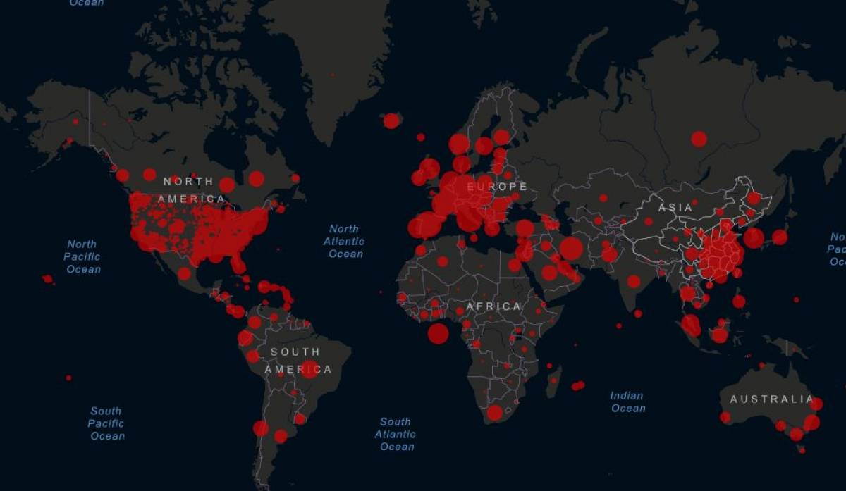 Κορονοϊός - Live χάρτης: Πάνω από 500.000 τα κρούσματα παγκοσμίως