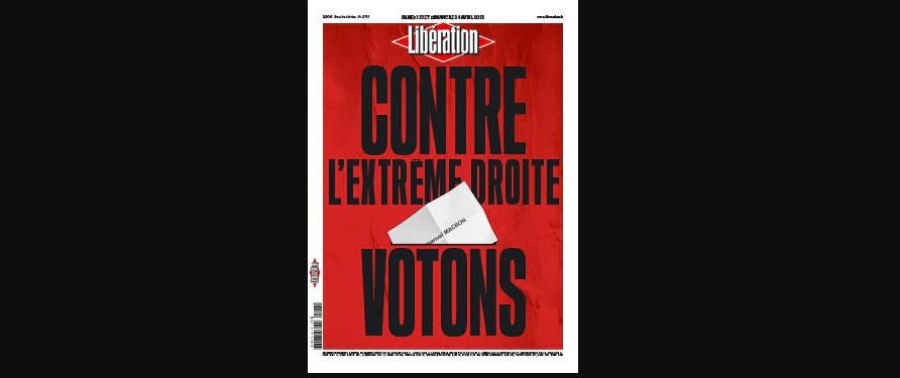 Γαλλία: Η Liberation... ψήφισε - «Όχι στην ακροδεξιά»