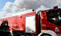 Κρήτη: Μεγάλη φωτιά στα Μάλια - Συναγερμός στην Πυροσβεστική