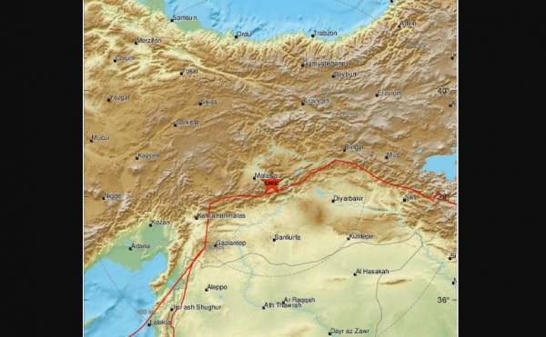 Ισχυρός σεισμός στην Τουρκία