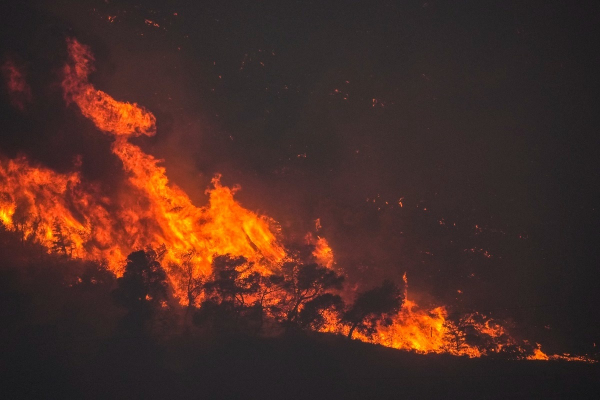 Απόκοσμες εικόνες από τις φωτιές σε Λουτράκι, Ανάβυσσο, Σαρωνίδα: Χάος στα Δερβενοχώρια - Κάηκαν 60 σπίτια