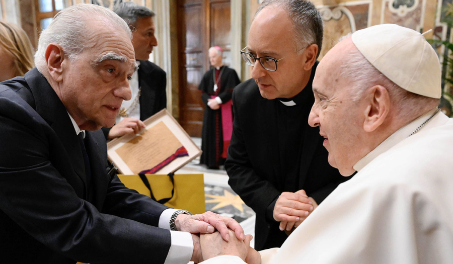 Ο Μάρτιν Σκορσέζε συναντήθηκε με τον Πάπα Φραγκίσκο – Ανακοίνωσε ταινία για τον Ιησού