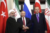 Συρία: Τριμερής Πούτιν, Ερντογάν, Ροχανί για το τελευταίο προπύργιο των ανταρτών