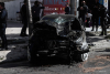 Λιοσίων: Οι πρώτες εικόνες από το αμάξι μετά την τρελή καταδίωξη με τραυματίες