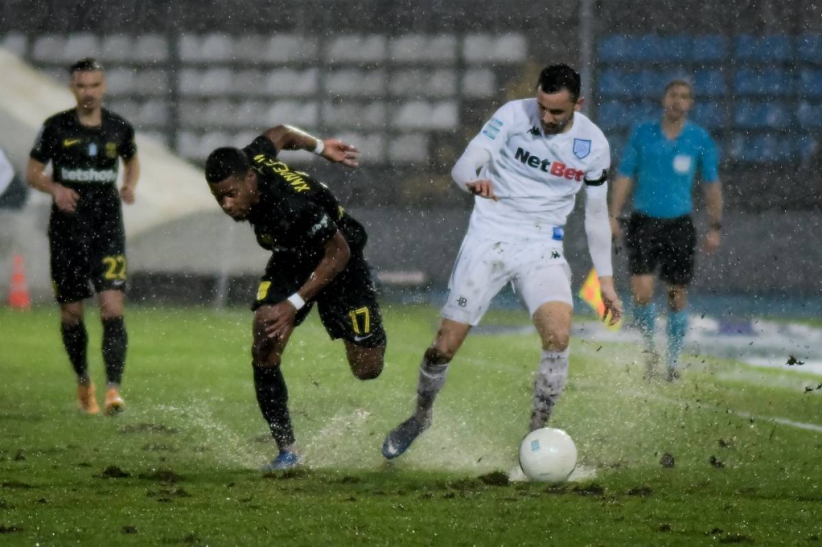 ΠΑΣ Γιάννινα – Άρης 0-0: Λευκή Ισοπαλία υπό καταρρακτώδη βροχή (vid)