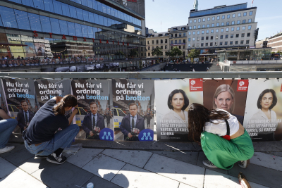 Σουηδία: Οριακή νίκη του μπλοκ της δεξιάς δείχνει το τελικό αποτέλεσμα των εκλογών