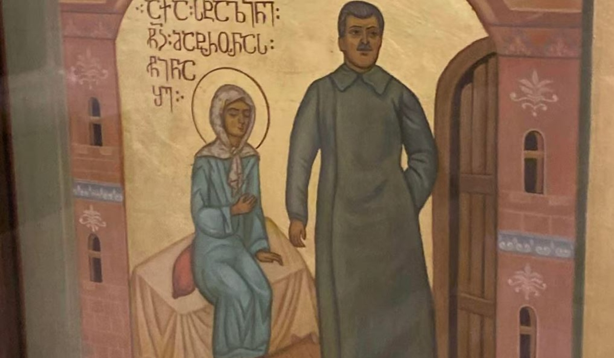 Σάλος στη Γεωργία με εικόνα σε εκκλησία με πρωταγωνιστή τον Στάλιν
