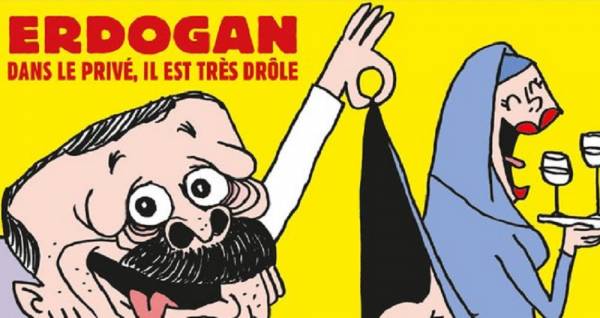 Charlie Hebdo: Το «φαρμακερό» σκίτσο για τον Ερντογάν