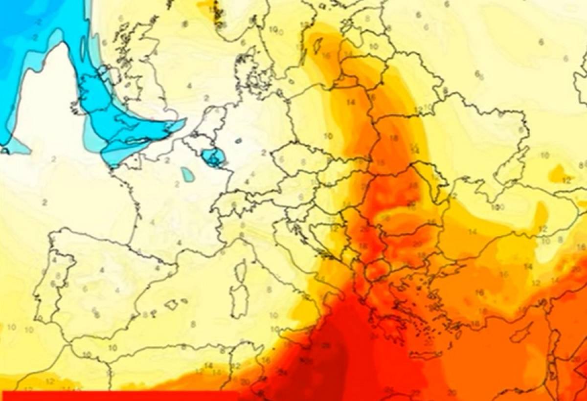 Θερμές αέριες μάζες «περικυκλώνουν» την Ελλάδα - Πότε θα γίνει αισθητή η άνοδος της θερμοκρασίας
