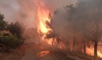 Πολύ υψηλός κίνδυνος φωτιάς την Τετάρτη σε πέντε περιοχές