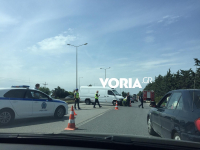 Θεσσαλονίκη: Καραμπόλα με τέσσερα οχήματα - Δυο τραυματίες