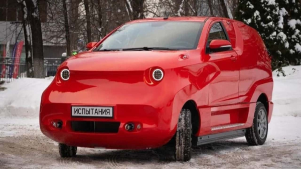 Avtotor Amber: Το πρώτο ρωσικό ηλεκτρικό αυτοκίνητο διεκδικεί βραβείο ασχήμιας