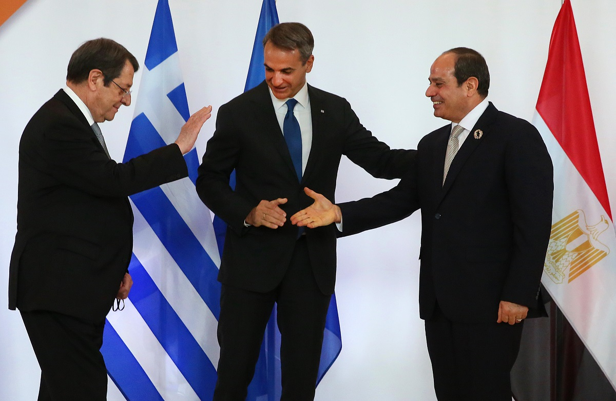 Κοινή Διακήρυξη υπέγραψαν Ελλάδα - Κύπρος - Αίγυπτος με μηνύματα στην Τουρκία