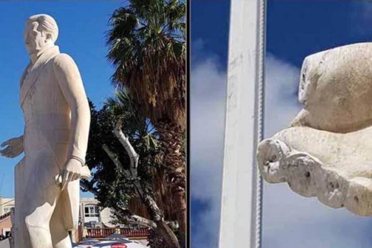 Ναύπλιο: Έκλεψαν τα… δάχτυλα από το άγαλμα του Καποδίστρια
