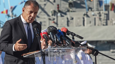 Παναγιωτόπουλος: Να επαγρυπνούμε και να ισχυροποιούμε το αξιόμαχο των ΕΔ για την εξασφάλιση των κυριαρχικών δικαιωμάτων της χώρας