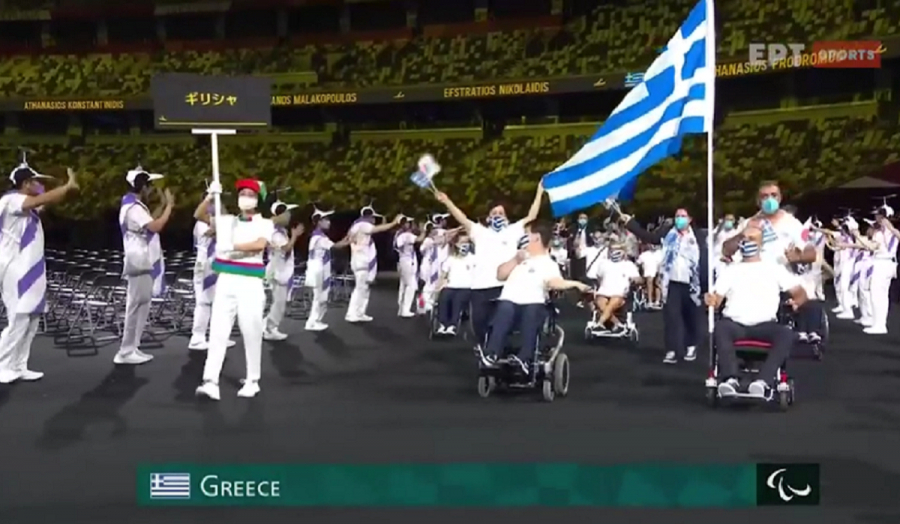 Παραολυμπιακοί Αγώνες: Η είσοδος της Ελληνική και της Κυπριακής αποστολής