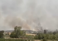 Φωτιά στη Μαγνησία: Μεγάλο μέτωπο στο Βελεστίνο - Ήχησε 112, εκκενώνονται τρία χωριά