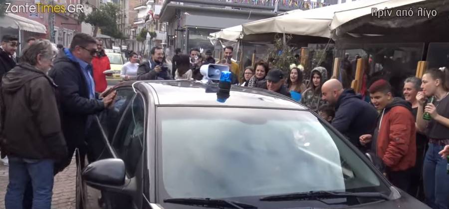 Ζάκυνθος: Ένταση μεταξύ θαμώνων και αστυνομικών για τον αντικαπνιστικό (video)