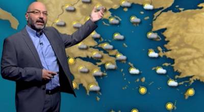 Σάκης Αρναούτογλου: Έρχεται μπάλα ψυχρού αέρα με βροχές, καταιγίδες και ψύχρα