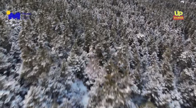 Η Ελπίδα είναι εδώ - Μαγικές εικόνες της χιονισμένης Αράχωβας από ψηλά