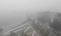 «Σκοτείνιασε» η Θεσσαλονίκη: Ισχυρή καταιγίδα στο κέντρο (Βίντεο)